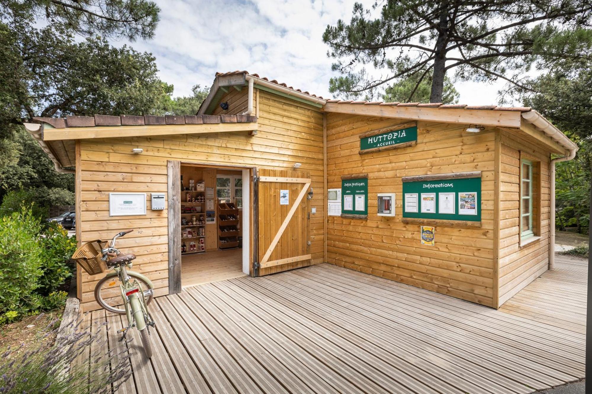 Huttopia Oleron Les Chenes Verts Dolus d'Oléron Dış mekan fotoğraf